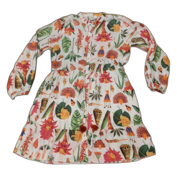 Figue Shaina Dress Button Up Women's Size Small - Picture 1 of 2